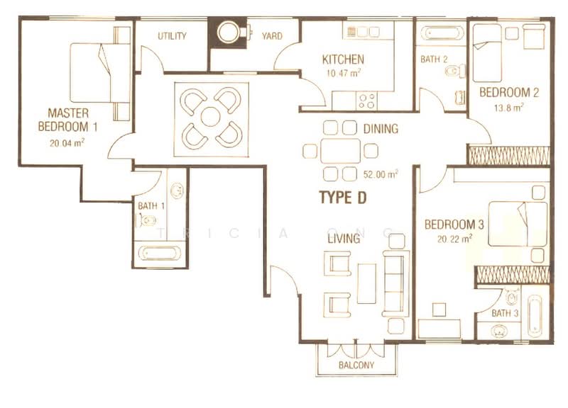Casa Jervois, 99 Jervois Road, 3 Bedrooms, 1,722 sqft, Condominium For Sale, by Tricia Ong, 500174425 - PropertyGuru.com.sg