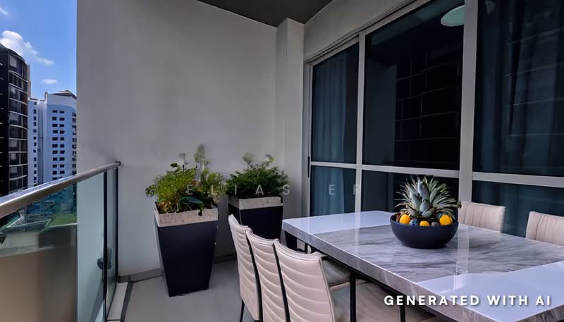 The Alps Residences, Tampines Avenue 10, 2 Bedrooms, 700 sqft, Condominium For Sale, by Elias Er, 500174462 - Balcony - PropertyGuru.com.sg