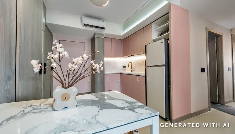 The Alps Residences, Tampines Avenue 10, 2 Bedrooms, 700 sqft, Condominium For Sale, by Elias Er, 500174462 - Kitchen - PropertyGuru.com.sg