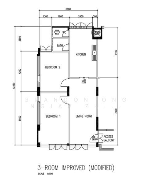 620 Bedok Reservoir Road, 620 Bedok Reservoir Road, 2 Bedrooms, 732 sqft, HDB Flat For Sale, by Brandon Ong Ngiap Zhung (BONZ), 500174480 - PropertyGuru.com.sg