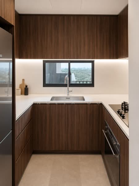 Lentor Modern, 3 Lentor Central, 3 Bedrooms, 969 sqft, Condominium For Sale, by Angela Ooi, 500174496 - Kitchen - PropertyGuru.com.sg