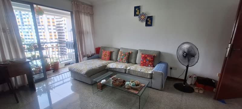 Aquarius By The Park, 1 Bedok Reservoir View, 2 Bedrooms, 893 sqft, Condominium For Rent, by Amy Tan, 500174521 - Living Room - PropertyGuru.com.sg