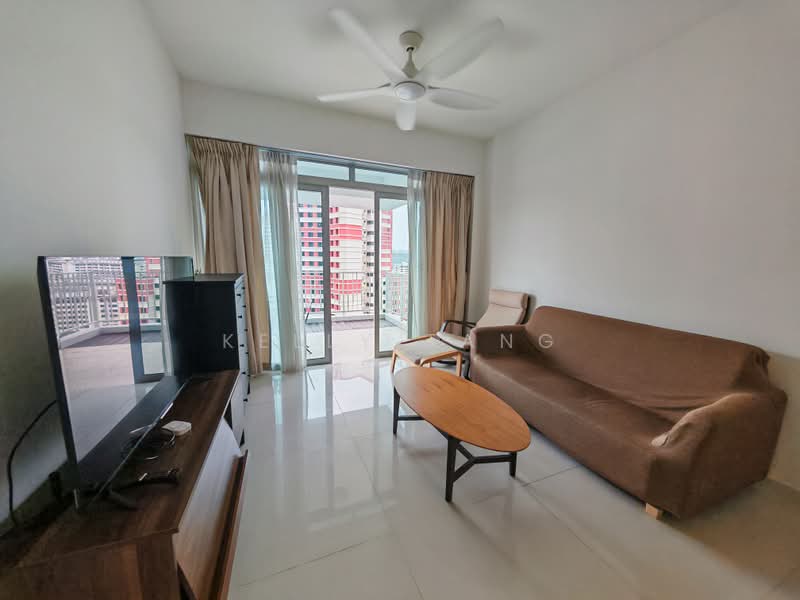 The Metropolitan Condominium, 6 Alexandra View, 2 Bedrooms, 1,033 sqft, Condominium For Rent, by Kelly Tang, 500174534 - Living Room - PropertyGuru.com.sg