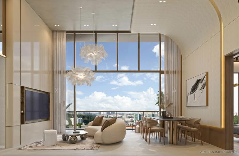 Hillhaven, 5 Hillview Rise, 4 Bedrooms, 1,259 sqft, Condominium For Sale, by Xin Yan Chua, 500174576 - Living Room - PropertyGuru.com.sg