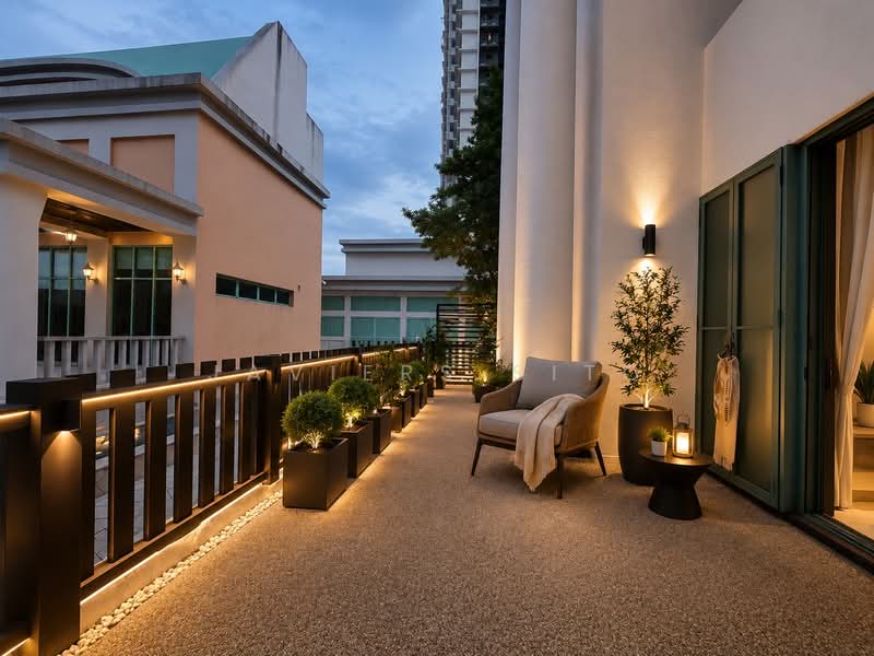 Hazel Park Condo, 21 Hazel Park Condo, 3 Bedrooms, 1,754 sqft, Condominium For Sale, by Javiers Sito, 500174600 - Balcony - PropertyGuru.com.sg