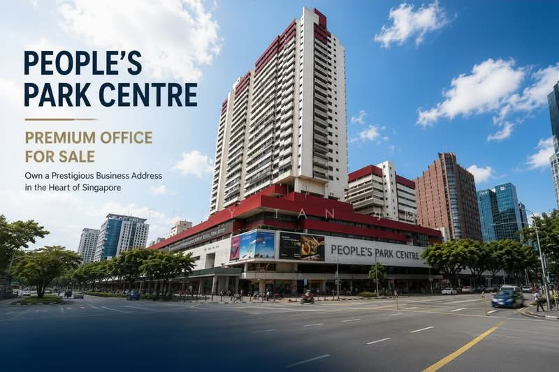 People's Park Centre, 101 Upper Cross Street, 1,130 sqft, Office For Sale, by Jenny Tan 小陈, 500174604 - Exterior - CommercialGuru.com.sg
