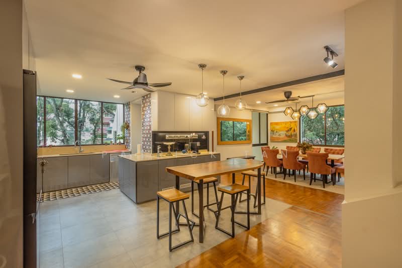 Cheap! Within 1km from RGS! Renovated 4 Storey Corner Townhouse!, , 5 Bedrooms, 2,896 sqft, Town House For Sale, by Patrick Tan, 500174637 - Kitchen - PropertyGuru.com.sg