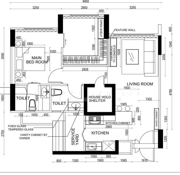 453D Fernvale Road, 453D Fernvale Road, 2 Bedrooms, 721 sqft, HDB Flat For Sale, by Pei Pei Iphilia Teo 张 佩 佩, 500174653 - PropertyGuru.com.sg