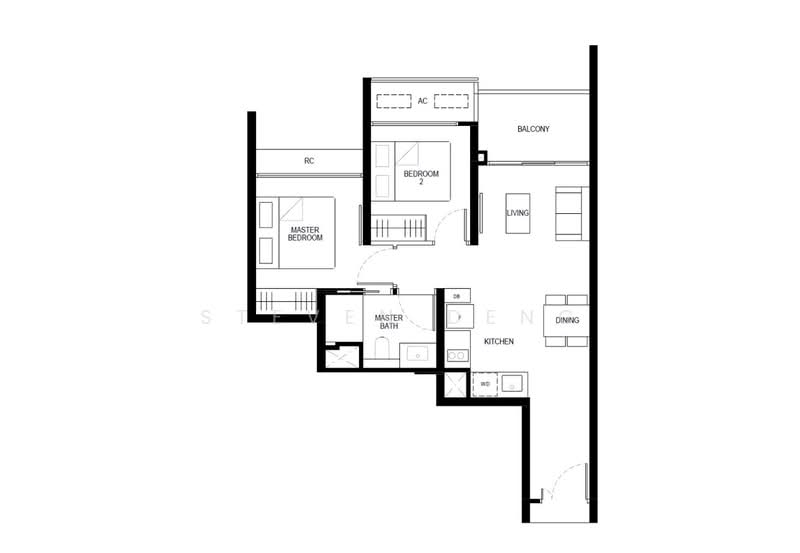 PENRITH, Margaret Drive, 2 Bedrooms, 614 sqft, Condominium For Sale, by Steven Deng, 500174676 - PropertyGuru.com.sg