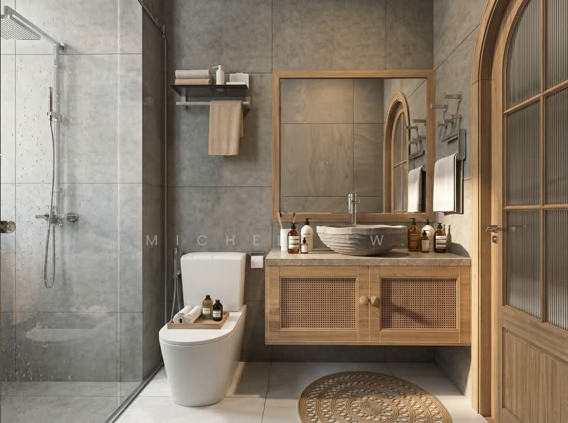 Brand New Luxurious Inter-Terrace, , 5 Bedrooms, 6,800 sqft, Terraced House For Sale, by Michelle W., 500174684 - Bathroom - PropertyGuru.com.sg