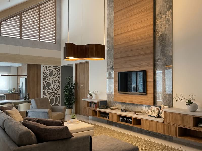 Brand New Luxurious Inter-Terrace, , 5 Bedrooms, 6,800 sqft, Terraced House For Sale, by Michelle W., 500174684 - Living Room - PropertyGuru.com.sg