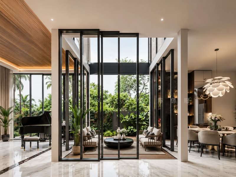 ⭐️RARE BRAND NEW DETACHED WITHIN 1 KM OF NYPS & RGPS | NEAR TAN KAH KEE MRT, BOTANIC GARDEN & MKT⭐️, Duchess Avenue Coronation Princess Of Wales King's Queen's Prince Duke's Tan Kim Cheng Kingsmead, 7 Bedrooms, 9,346 sqft, Detached House For Sale, by Damian Tan 陈係赈, 500174702 - Living Room - PropertyGuru.com.sg