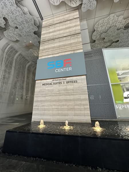 SBF Center, 160 Robinson Road, 742 sqft, Medical For Sale, by Raymond Giam (严麒敬), 500174719 - Exterior - CommercialGuru.com.sg