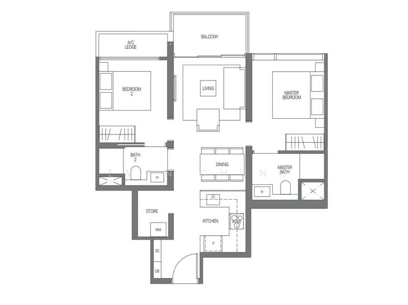 Midtown Modern, 18 Tan Quee Lan Street, 2 Bedrooms, 721 sqft, Condominium For Rent, by Evan Chung, 500174734 - PropertyGuru.com.sg