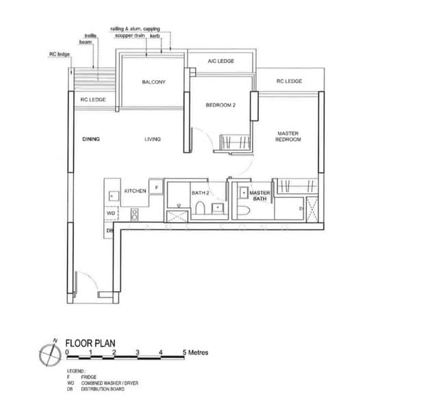 Principal Garden, 91 Prince Charles Crescent, 2 Bedrooms, 807 sqft, Condominium For Sale, by Jane Fong, 500174736 - PropertyGuru.com.sg