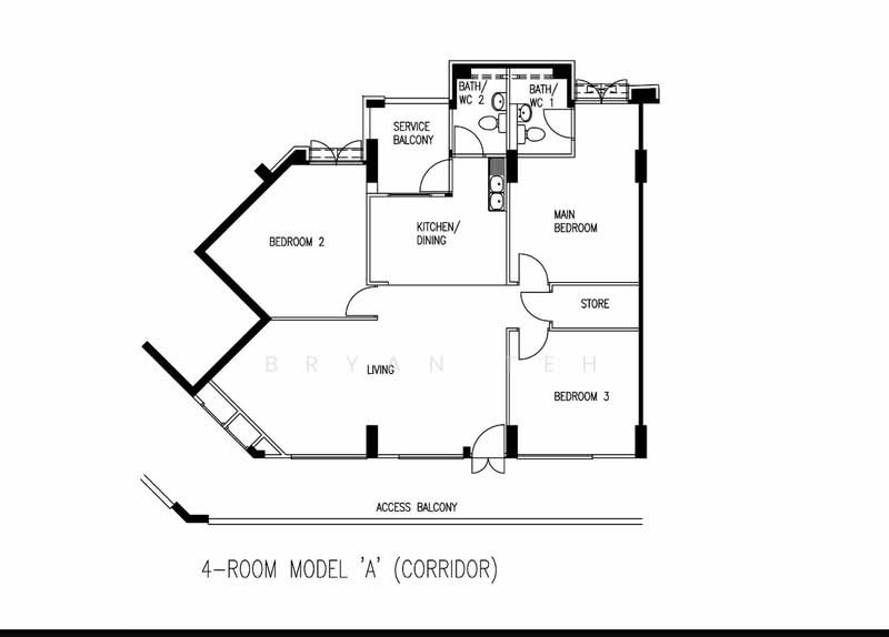 346 Tampines Street 33, 346 Tampines Street 33, 3 Bedrooms, 1,163 sqft, HDB Flat For Sale, by Bryan Teh, 500174757 - PropertyGuru.com.sg