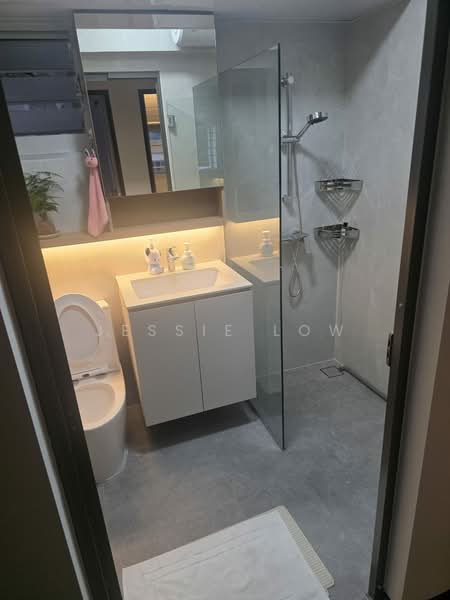 186B Fengshan GreenVille, 186B Bedok North Street 4, Room Rental, 80 sqft, HDB Flat For Rent, by Jessie Low, 500174769 - Bathroom - PropertyGuru.com.sg