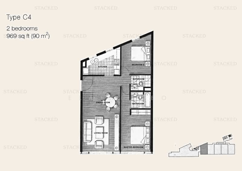 The Arris, 28 Yan Kit Road, 2 Bedrooms, 969 sqft, Apartment For Sale, by Elaine Teo, 500174770 - PropertyGuru.com.sg