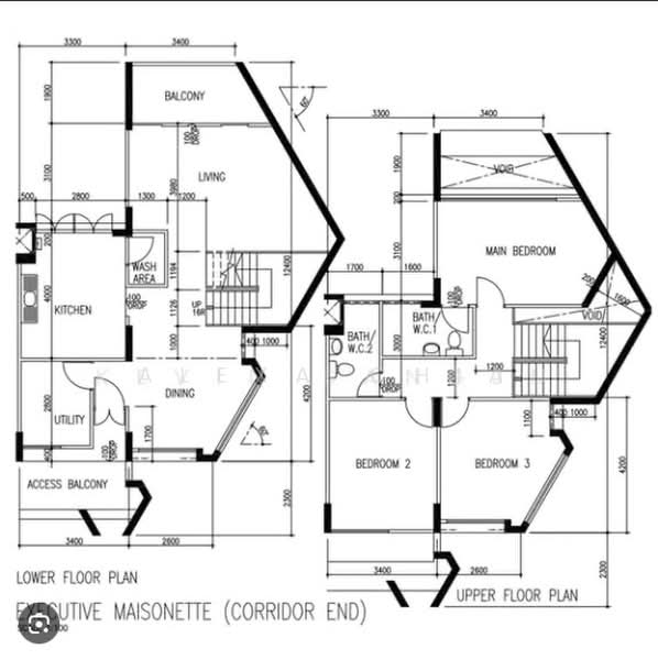 Rare Corridor Corner Executive Maisonette | 1,734 sqft | Very High Floor, 115 Clementi Street 13, 4 Bedrooms, 1,734 sqft, HDB Flat For Sale, by Alexa Chia, 500174810 - PropertyGuru.com.sg