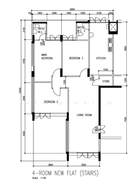 337 Hougang Avenue 7, 337 Hougang Avenue 7, 3 Bedrooms, 980 sqft, HDB Flat For Sale, by Hakim Halim, 500174827 - PropertyGuru.com.sg
