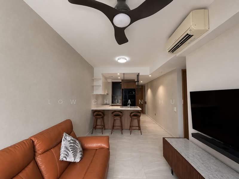 High Park Residences, 27 Fernvale Road, 2 Bedrooms, 678 sqft, Condominium For Sale, by Low Chuan Hui, 500174839 - Living Room - PropertyGuru.com.sg
