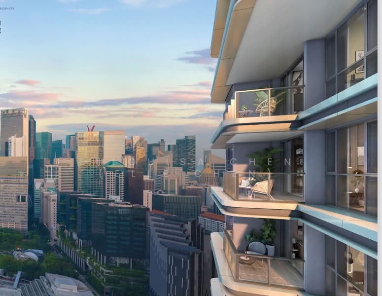 Union Square Residences, 28 Havelock Road,, 4 Bedrooms, 1,518 sqft, Condominium For Sale, by Ellouisa Chen (Elle Chen), 500174866 - Balcony - PropertyGuru.com.sg