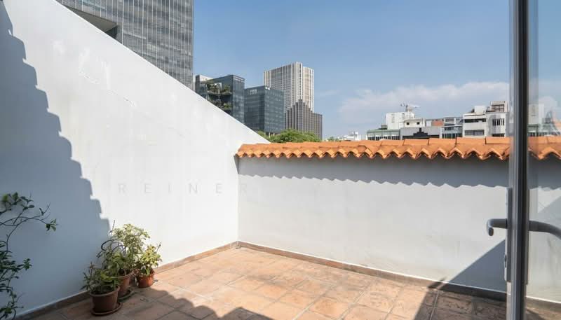 Lorong Telok, Lorong Telok, 3,814 sqft, Shop / Shophouse For Sale, by Reiner Svento, 500174921 - Back balcony@level 4 - CommercialGuru.com.sg