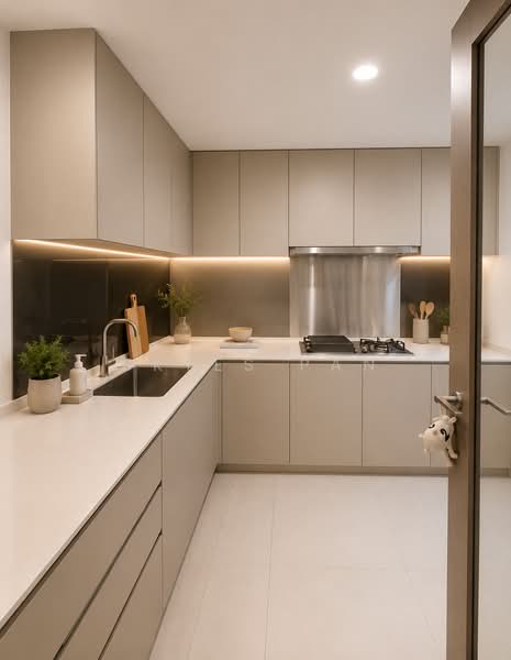 Bellewaters, 29 Anchorvale Crescent, 4 Bedrooms, 1,335 sqft, Executive Condominium For Sale, by Skyes Pan, 500174982 - Kitchen - PropertyGuru.com.sg
