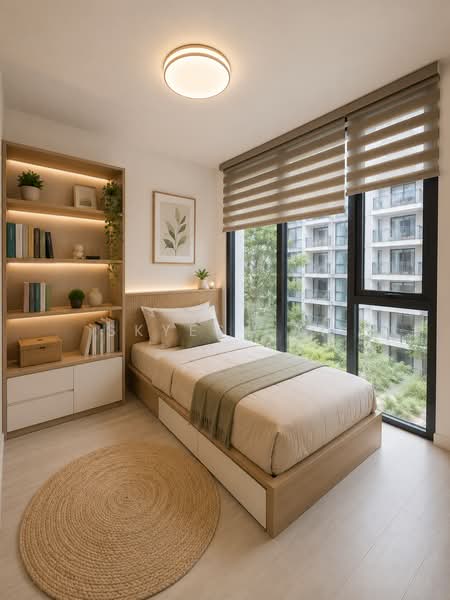 Bellewaters, 29 Anchorvale Crescent, 4 Bedrooms, 1,335 sqft, Executive Condominium For Sale, by Skyes Pan, 500174982 - Bedroom - PropertyGuru.com.sg