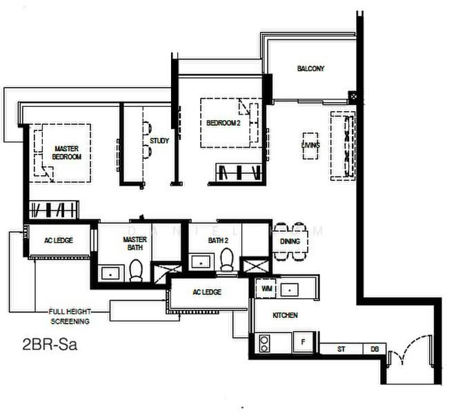 Normanton Park, 57 Normanton Park, 3 Bedrooms, 850 sqft, Condominium For Sale, by Daniel Kum, 500174987 - PropertyGuru.com.sg
