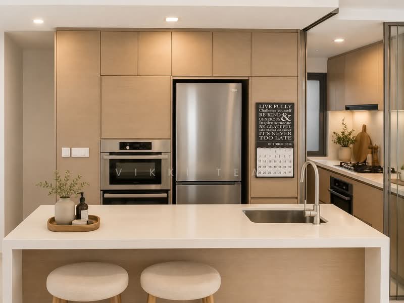 Centro Residences, 59 Ang Mo Kio Avenue 8, 2 Bedrooms, 818 sqft, Condominium For Sale, by Vikki Tear, 500174999 - Kitchen - PropertyGuru.com.sg