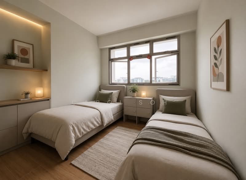 494J Tampines Street 45, 494J  Tampines Street 45, 3 Bedrooms, 990 sqft, HDB Flat For Sale, by Carol Soh, 500175033 - Bedroom - PropertyGuru.com.sg