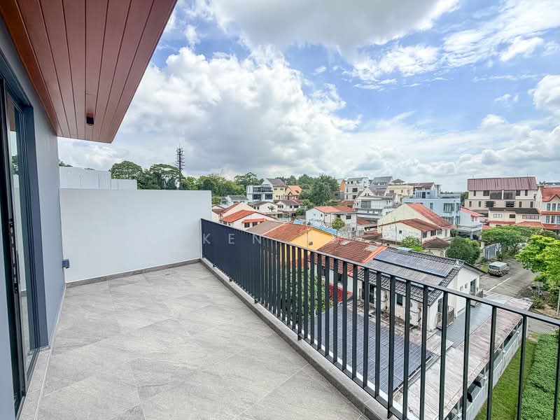 Brand New 3+Attic Terrace Near Sembawang Park, Jalan Sankam, 5 Bedrooms, 4,834 sqft, Terraced House For Sale, by Ken Wu, 500175043 - Balcony - PropertyGuru.com.sg