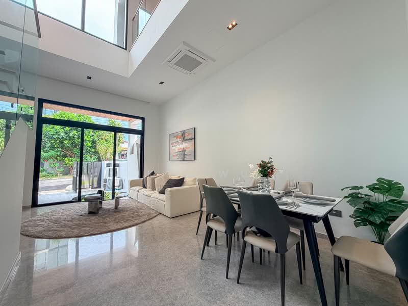 Brand New 3+Attic Terrace Near Sembawang Park, Jalan Sankam, 5 Bedrooms, 4,834 sqft, Terraced House For Sale, by Ken Wu, 500175043 - Living Room - PropertyGuru.com.sg