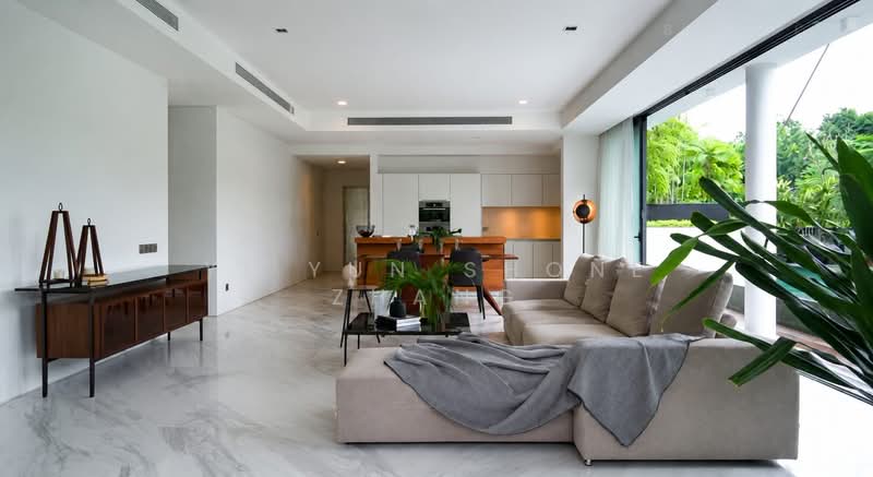 Holland Village MRT, 29 Oei Tiong Ham Park Residences, Six Avenue, Botanic Garden, Bukit Timah, Oei Tiong Ham Park, 4 Bedrooms, 4,822 sqft, Cluster House For Rent, by Yi Yun Shone Zhang, 500175050 - Living Room - PropertyGuru.com.sg