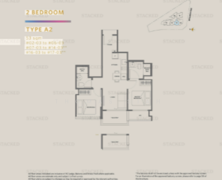 Neu at Novena, 27 Moulmein Rise, 2 Bedrooms, 570 sqft, Condominium For Sale, by Thomas Siah, 500175064 - PropertyGuru.com.sg