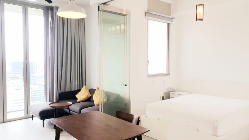 Kallang Riverside, 51 Kampong Bugis, 1 Bedroom, 517 sqft, Condominium For Rent, by Fendy Lee, 500175066 - Living Room - PropertyGuru.com.sg