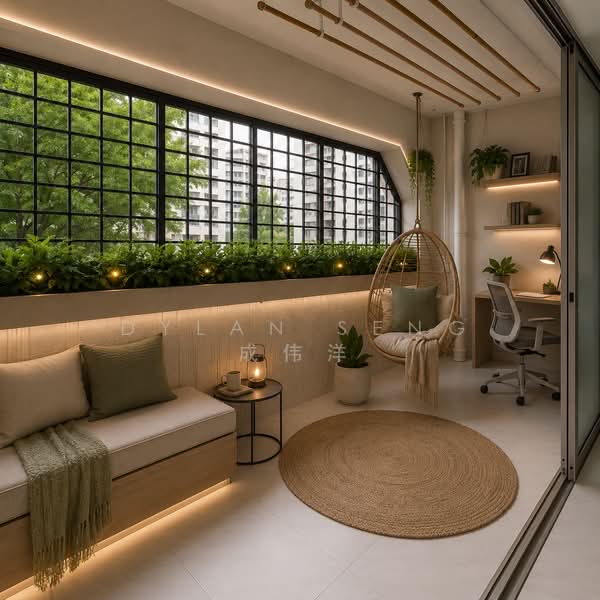 202 Bukit Batok Street 21, 202 Bukit Batok Street 21, 3 Bedrooms, 1,432 sqft, HDB Flat For Sale, by Dylan Seng 成伟洋, 500175079 - Balcony - PropertyGuru.com.sg