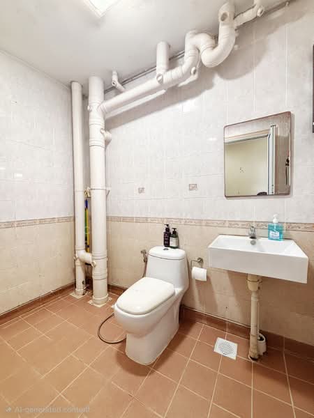 470 Segar Road, 470 Segar Road, 3 Bedrooms, 1,184 sqft, HDB Flat For Sale, by Michelle Koo, 500175089 - Bathroom - PropertyGuru.com.sg