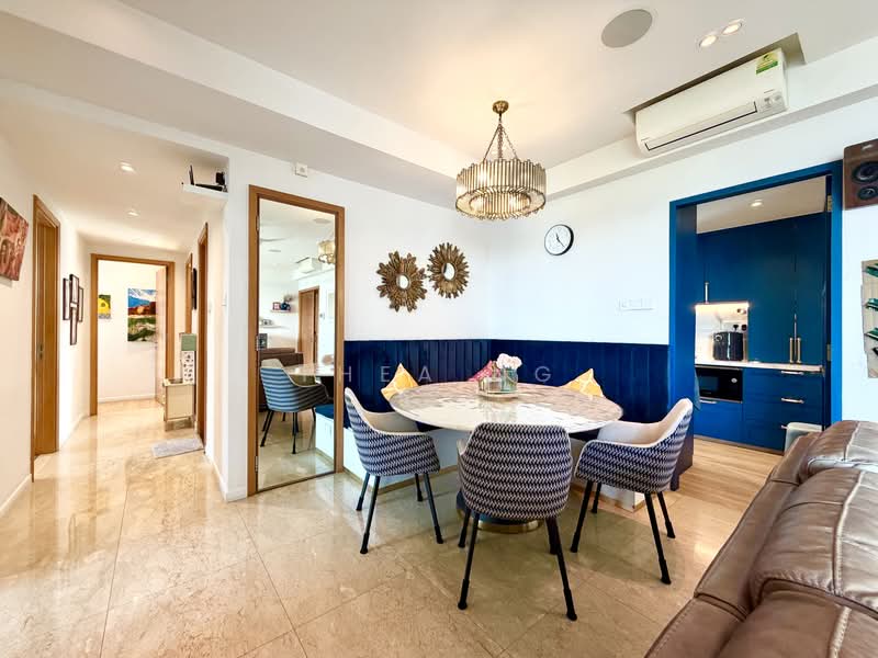 Caribbean at Keppel Bay, 44 Keppel Bay Drive, 3 Bedrooms, 1,356 sqft, Condominium For Sale, by Thea Ng, 500175101 - Dining Room - PropertyGuru.com.sg