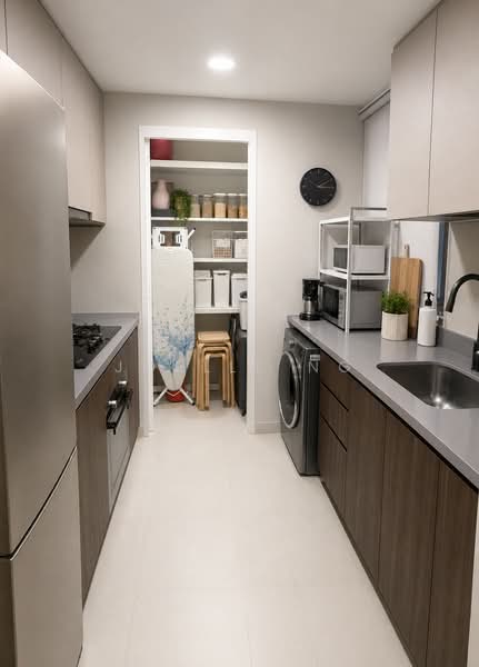 Parc Life, 25 Sembawang Crescent, 2 Bedrooms, 764 sqft, Executive Condominium For Sale, by Joelle Ng, 500175137 - Kitchen - PropertyGuru.com.sg