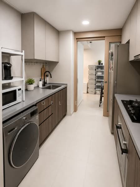 Parc Life, 25 Sembawang Crescent, 2 Bedrooms, 764 sqft, Executive Condominium For Sale, by Joelle Ng, 500175137 - Kitchen - PropertyGuru.com.sg