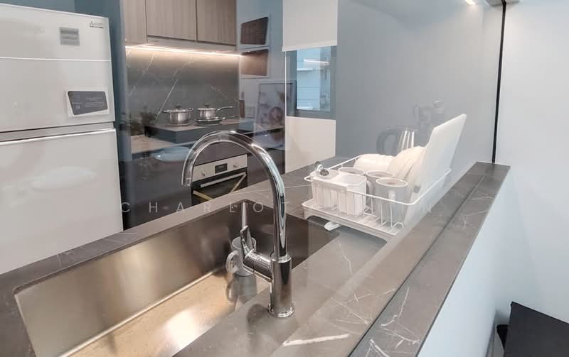 One-North Eden, 8 Slim Barracks Rise, Room Rental, 100 sqft, Condominium For Rent, by Charlotte Lin, 500175139 - Kitchen - PropertyGuru.com.sg