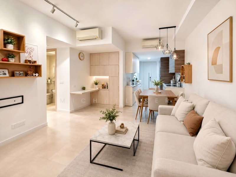 The Panorama, 8 Ang Mo Kio Ave 2, 2 Bedrooms, 786 sqft, Condominium For Sale, by Michael Ser, 500175149 - Living Room - PropertyGuru.com.sg
