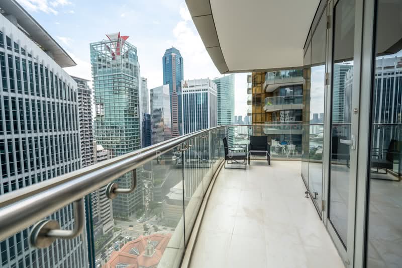 One Shenton, 1 Shenton Way, 4 Bedrooms, 5,651 sqft, Condominium For Sale, by Sharon Jany, 500175198 - Balcony - PropertyGuru.com.sg