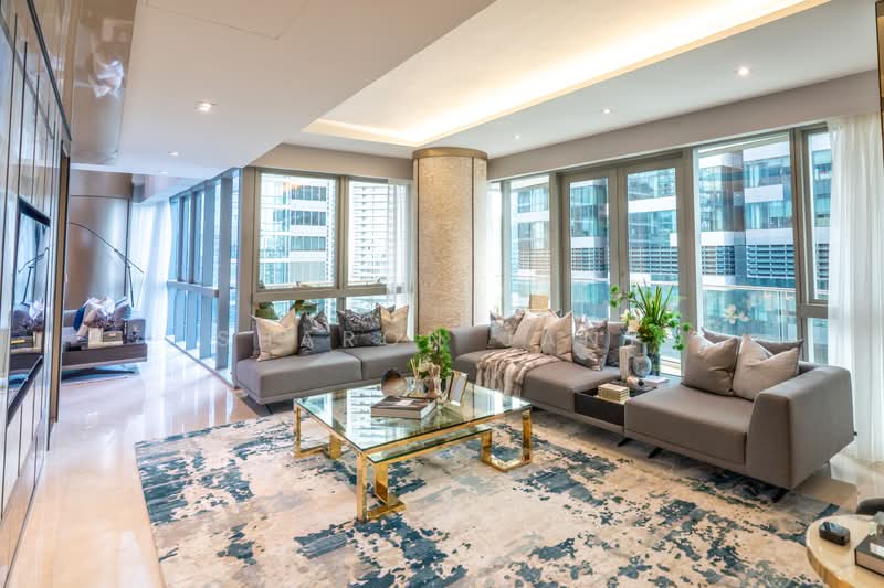 One Shenton, 1 Shenton Way, 4 Bedrooms, 5,651 sqft, Condominium For Sale, by Sharon Jany, 500175198 - Living Room - PropertyGuru.com.sg