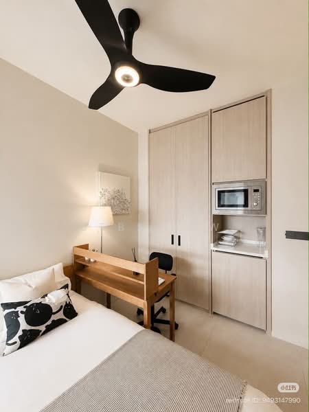 Sophia Hills, 5 Mount Sophia, Studio, 200 sqft, Condominium For Rent, by Sebs Low, 500175207 - Bedroom - PropertyGuru.com.sg