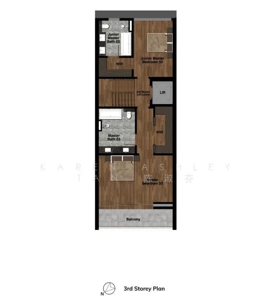 Brand New Inter-Terrace ✧ 3 Storey with Mezzanine & Attic, Balestier Road, Boon Teck Road, Jalan Kemaman, 5 Bedrooms, 5,425 sqft, Terraced House For Sale, by Karen Ashley Tan 陈淑芬, 500175253 - PropertyGuru.com.sg