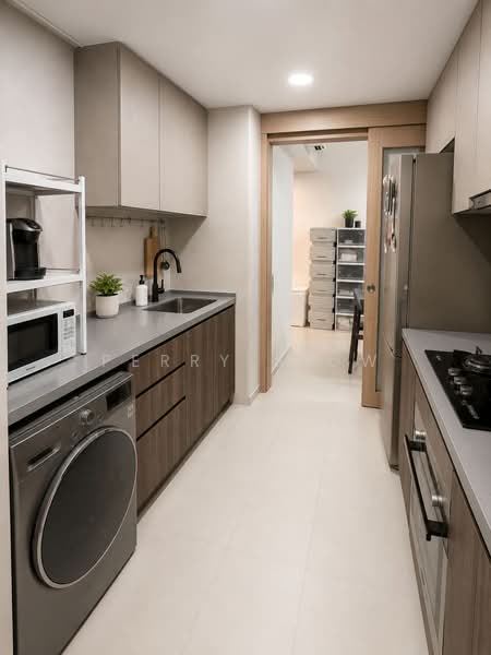 Parc Life, 25 Sembawang Crescent, 2 Bedrooms, 764 sqft, Executive Condominium For Sale, by Perry Siow, 500175303 - Kitchen - PropertyGuru.com.sg