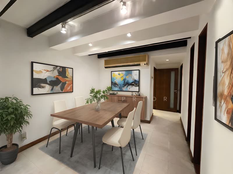Emerald Hill 4+3 Ensuite+2 Living+ Maids, Emerald Hill Road Conservation House, 4 Bedrooms, 4,077 sqft, Conservation House For Rent, by Susan Prior, 500175324 - Dining Room - PropertyGuru.com.sg